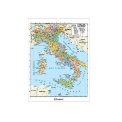 Carta geografica cm.100x140...