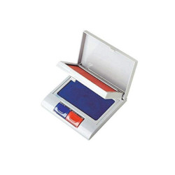 Cuscinetto timbri rosso/blu