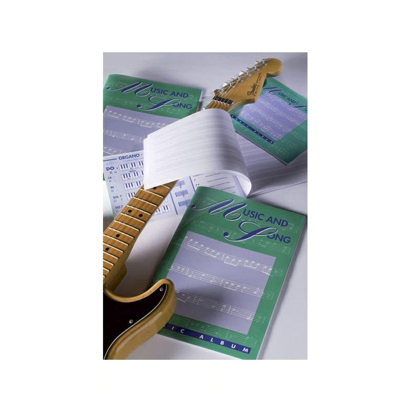 Album musica cm.17x24 fg.16