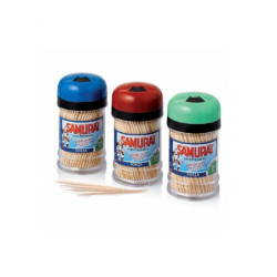 Stecchini denti samurai barattol o sale e pepe pz.280