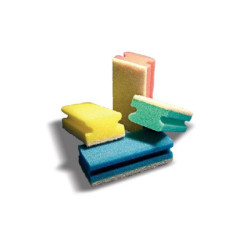 Arix spugna accoppiata doppiouso sagomata shape 50 pz.10