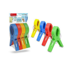 Setablu pinza mollettone plastic a multiuso pz.4 art.2892