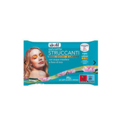 Idrofil salviette struccanti pz. 20 acqua micellare e fiori di loto