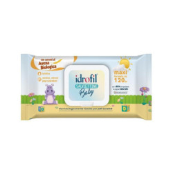 Idrofil salviette multiuso baby pz.120 avena bio tappo apri e chiudi