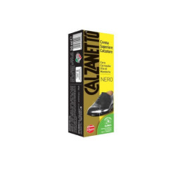 Calzanetto lucido scarpe ml.50 n ero