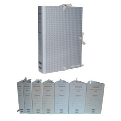 Cartella per archivio con lacci dorso 15