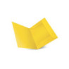 Cartella bristol gr.200 cm.25x33 a 3 lembi giallo