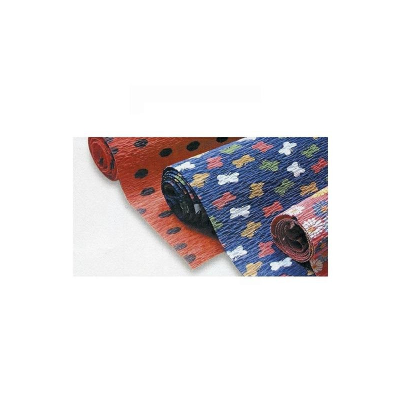 Carta crespa fantasia rotolo cm. 150x70