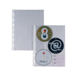 Busta pp con fori cm.21x29,7 atl a cd 3