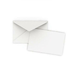 Biglietti visita con busta forma to 9 cm.9x14 pz.200