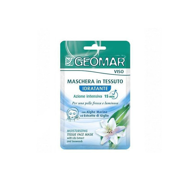 Geomar maschera viso in tessuto idratante ml.22