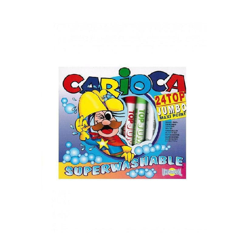 Carioca pennarelli jumbotop pz. 24