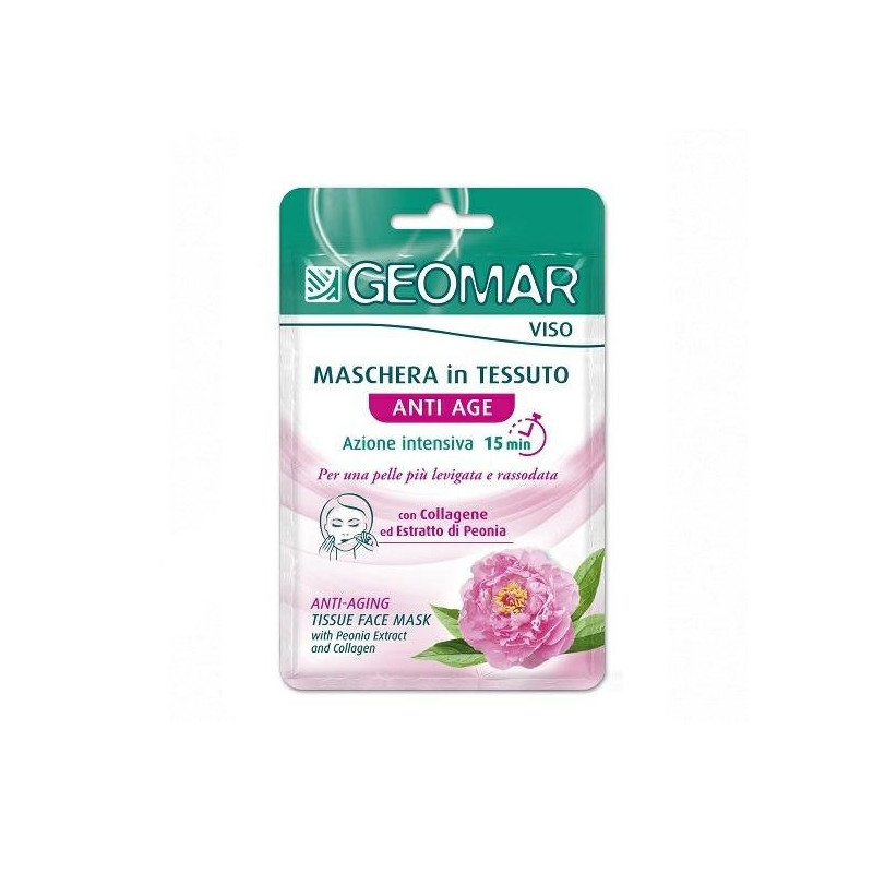Geomar maschera viso in tessuto antiage ml.22