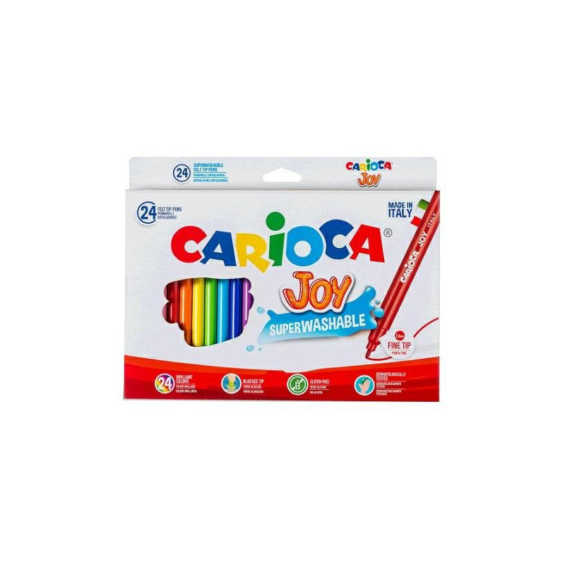Carioca pennarelli joy superlava bili pz.24
