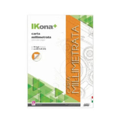 Blocco carta millimetrata 30x42 fg.50