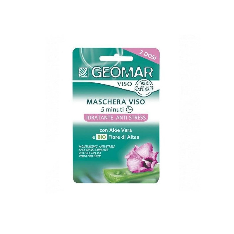 Geomar maschera viso idratante a ntistress ml.15