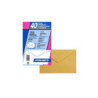 Busta posta cm.12x18 giallo post a blister