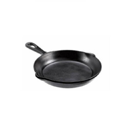 Padellino melamina per alimenti nero cm.22x3,7