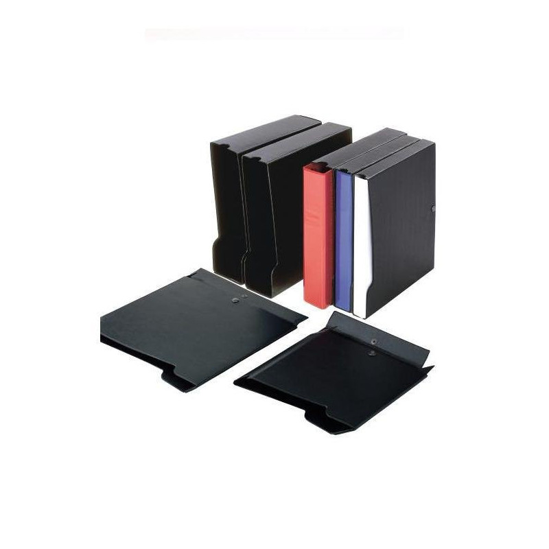 Custodia per raccoglitori 50ti a 4 cm.22x30 nero