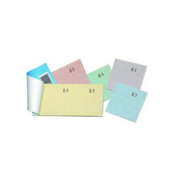 Blocco cassa numerato da 1...