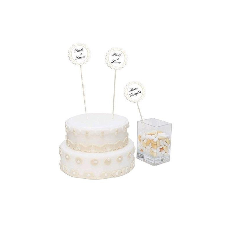 Decorazioni per torte cm.25 pz. 10 art.50253