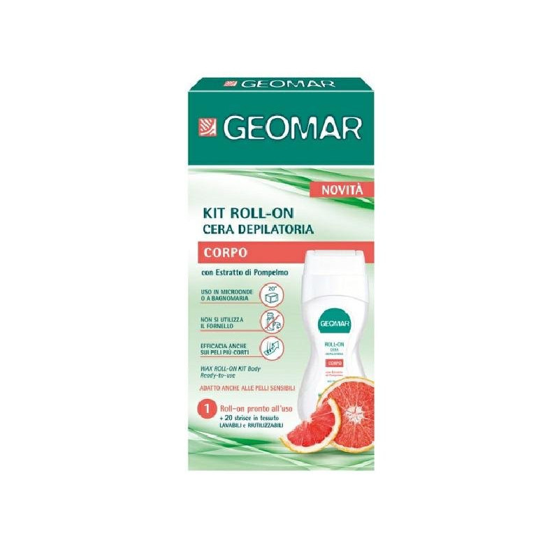 Geomar depilatore cera corpo rol l-on ml.100