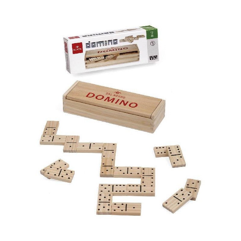 Dal negro gioco domino legno