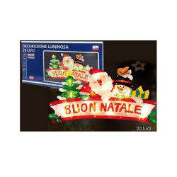 Scritta merry christmas 20...