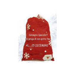 Sacco stoffa natale...