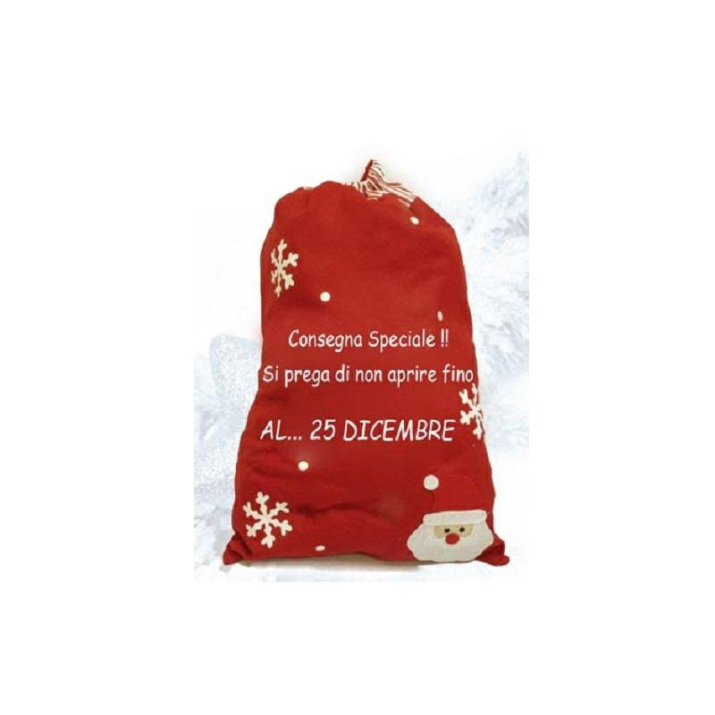 Sacco stoffa natale cm.53x77 art .452673