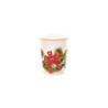 Bicchieri cartoncino cc.250 pz. 8 perle de noel art.63704