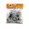 Ragnatela halloween gr.20 con 4 ragni art.52532