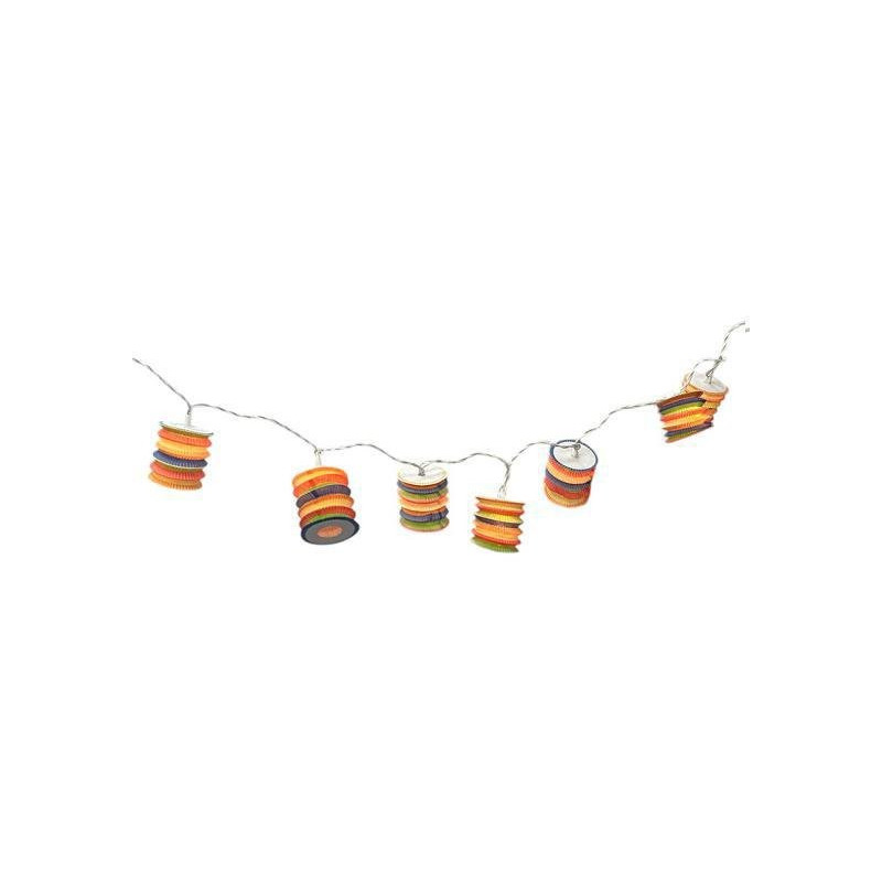 Catene 10 luci multicolor lanter ne art.41143