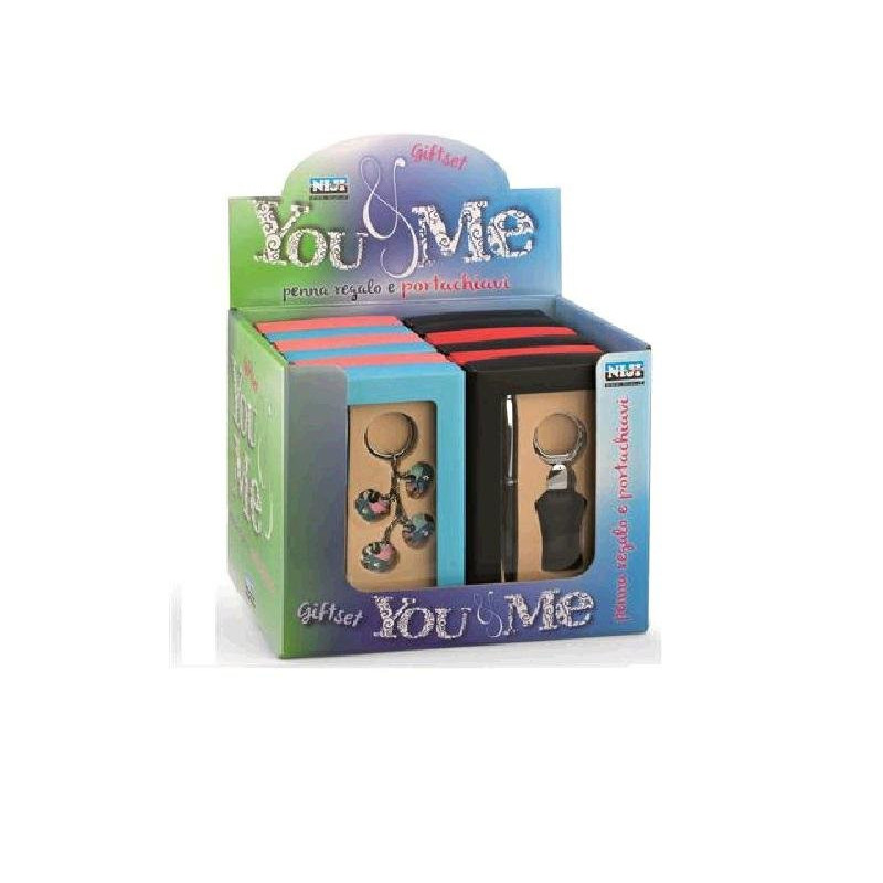 Penna + portachiavi you&me art.6 0206 (60195-60170)