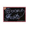 Scritta buone feste luminosa led bianca cm.70 art.450080
