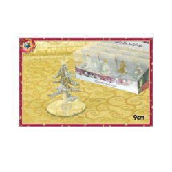 Albero natale vetro cm. 7...