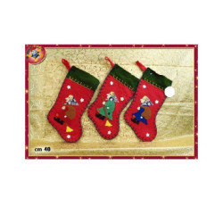 Calza befana in pile cm.40...