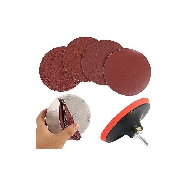 Dischi velcro gr. 120 pz.10
