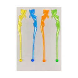 Agitatori silouette per cocktail cm.15 pz.100