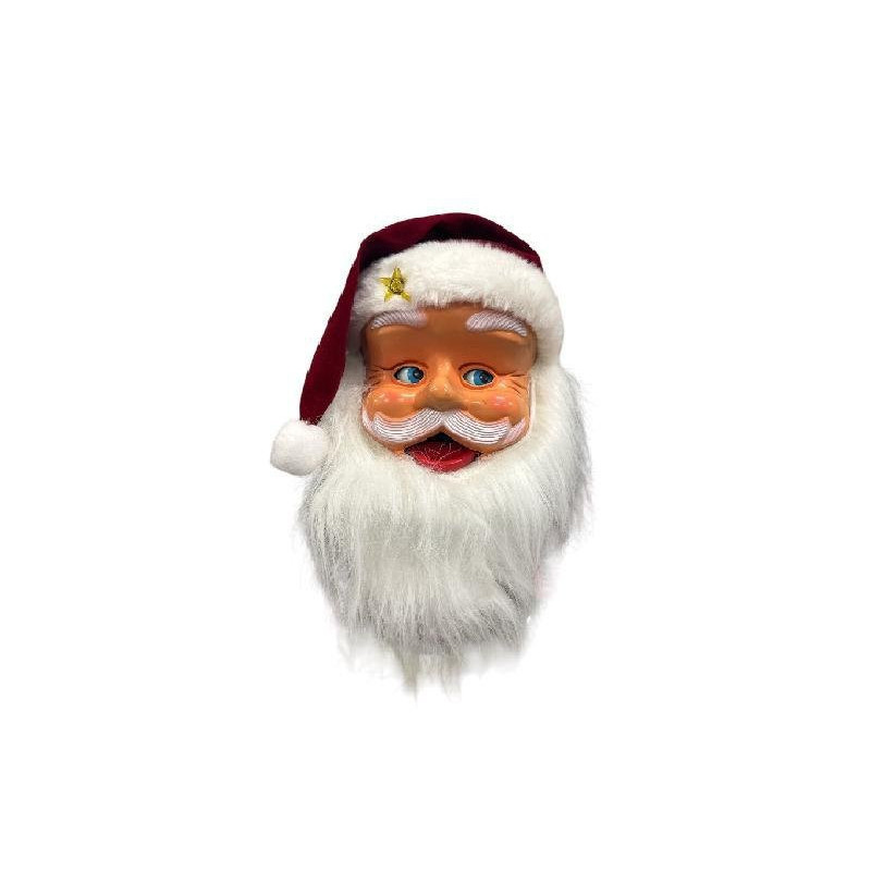 Babbo natale testa c/movim. el-7 2199