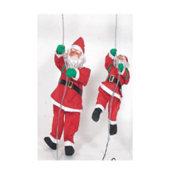 Babbo natale corda lum.cm100 el7 1481
