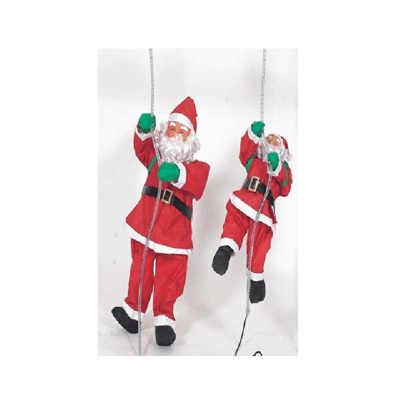 Babbo natale corda lum.cm100 el7 1481