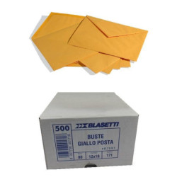 Busta posta cm.12x18 giallo...