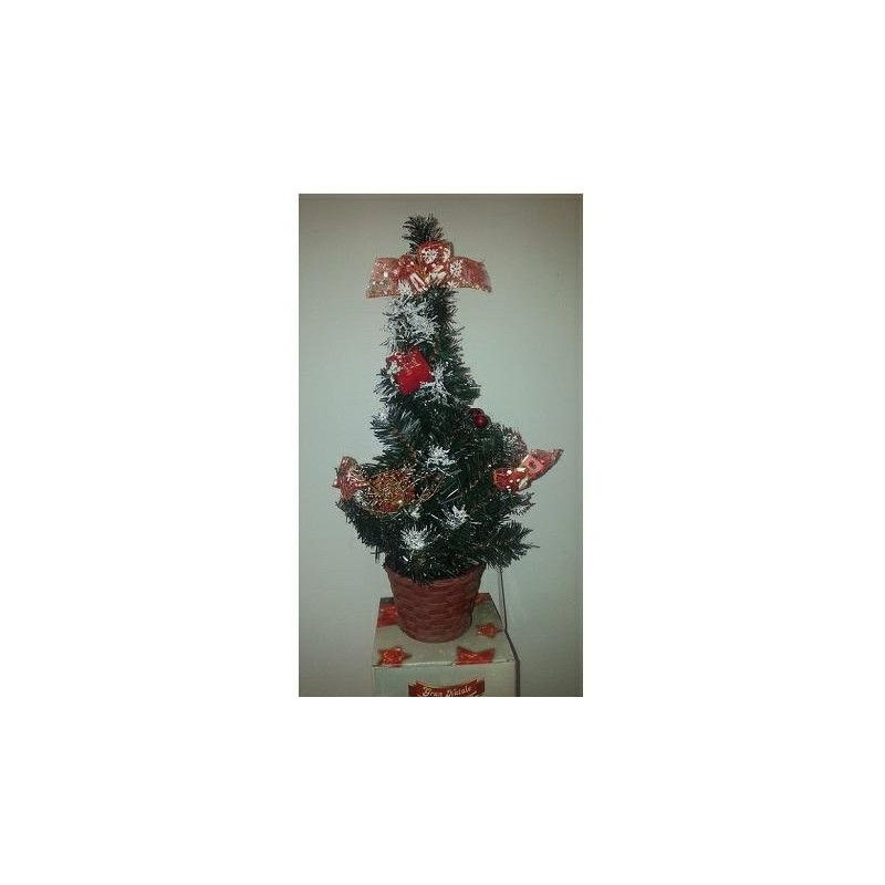 Albero natale cm. 40 decorato ar t.418006