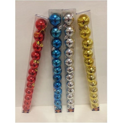 Sfere natale pz.12 cm.4...