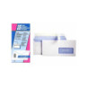 Busta posta cm.11x23 con strip e finestra blister