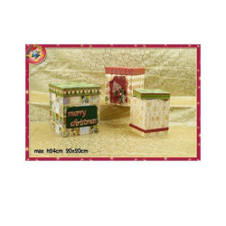 Scatole decorate tris 434301 