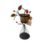 Portacandela cm.21 foglie albero art.cen82354