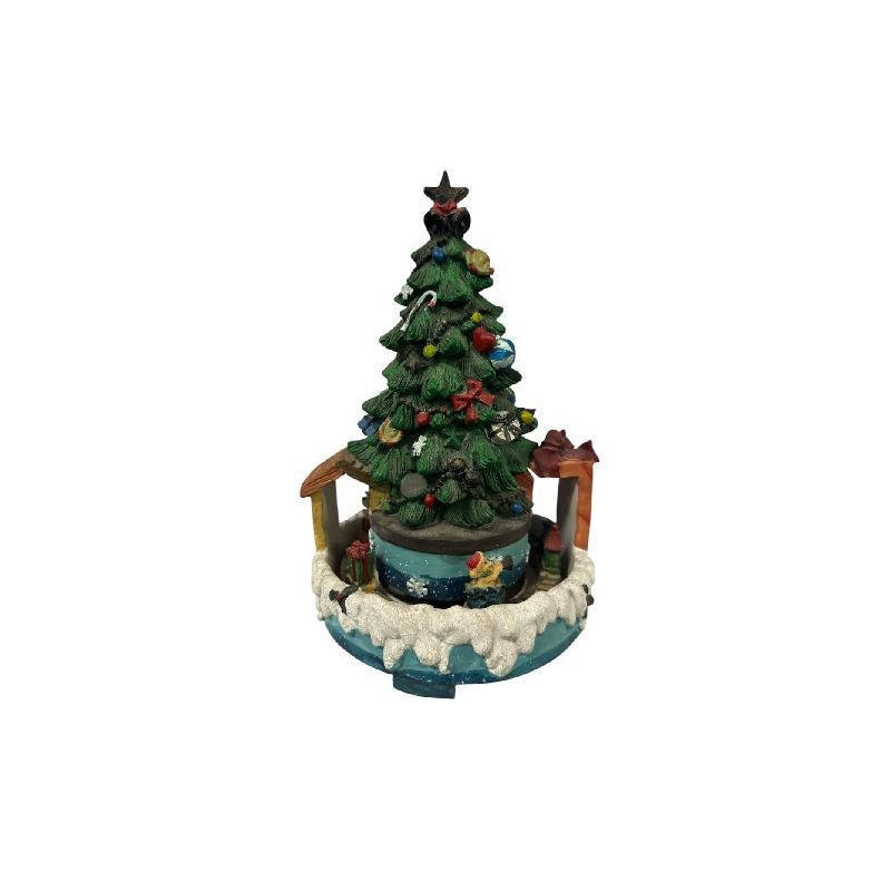 Carillon a forma di albero con t renino art.42670