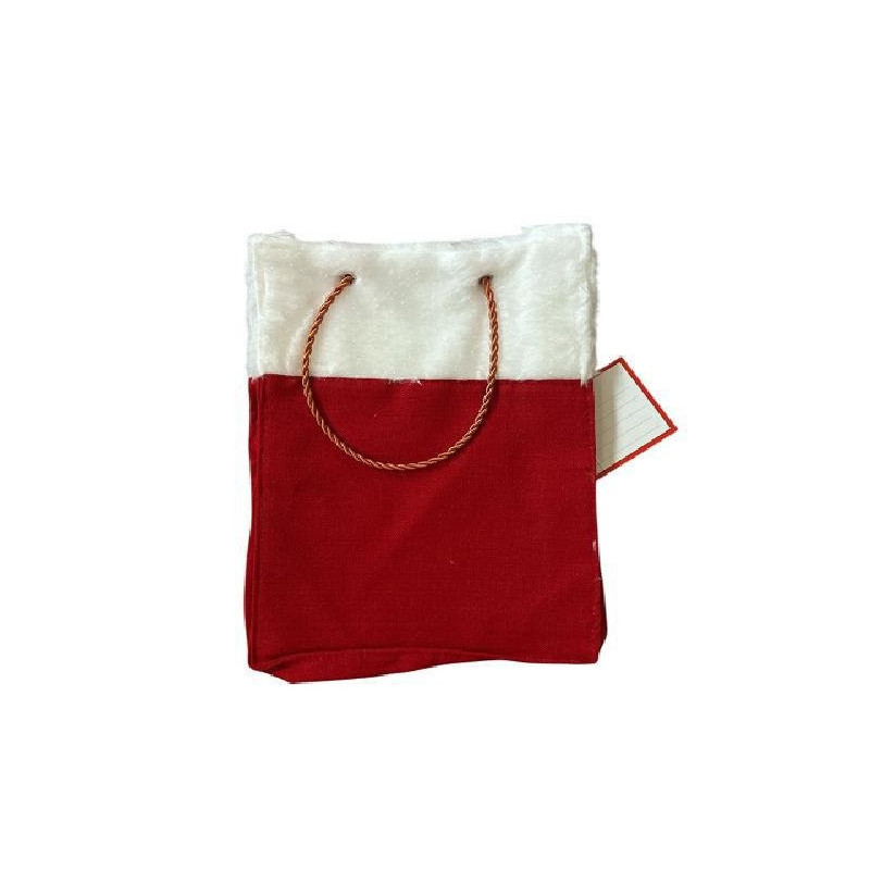 Borsa natale stoffa cm.30 402982